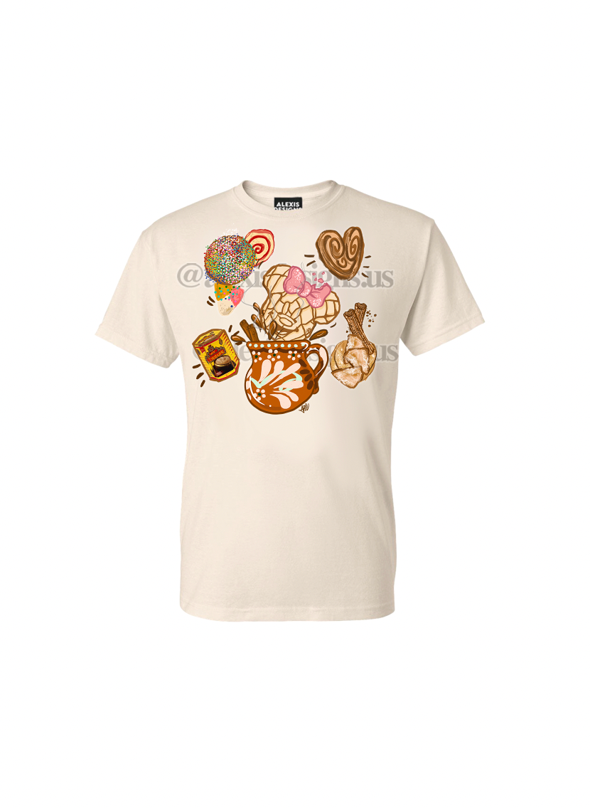 PAN CON CAFE T SHIRT