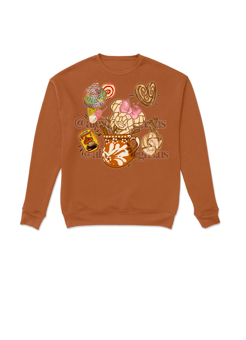 PAN CON CAFE CREWNECK