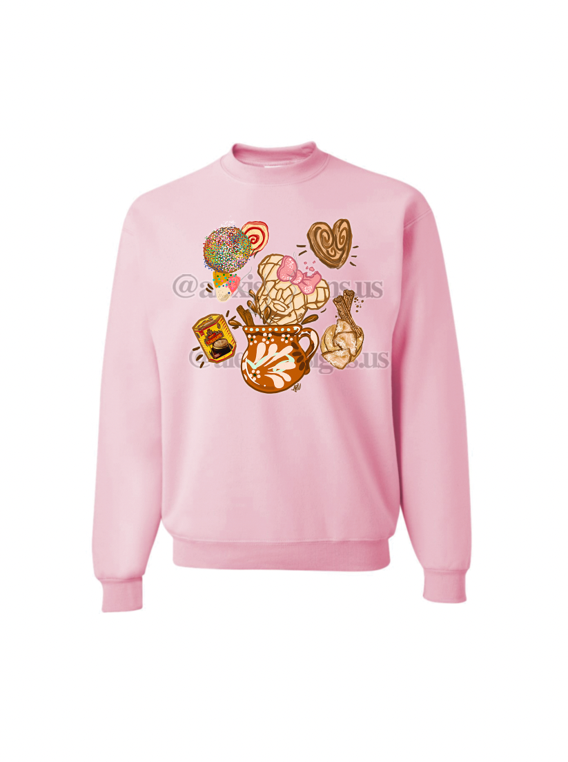 PAN CON CAFE CREWNECK