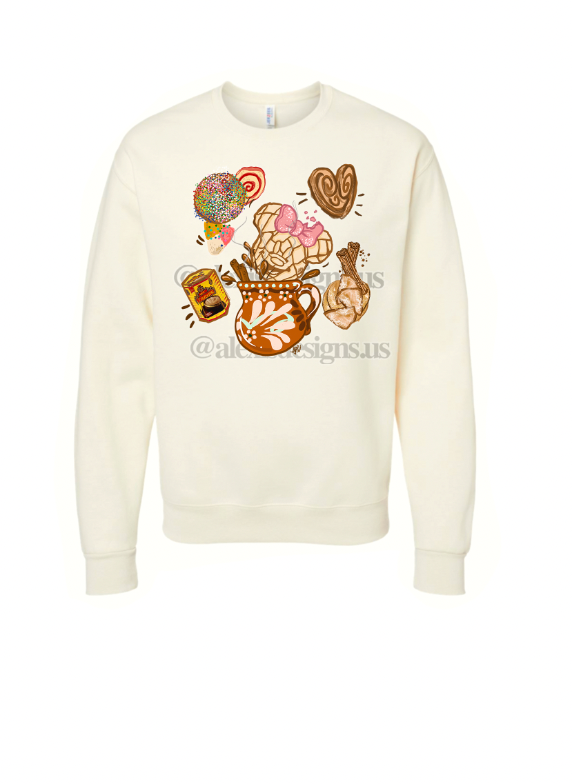 PAN CON CAFE CREWNECK