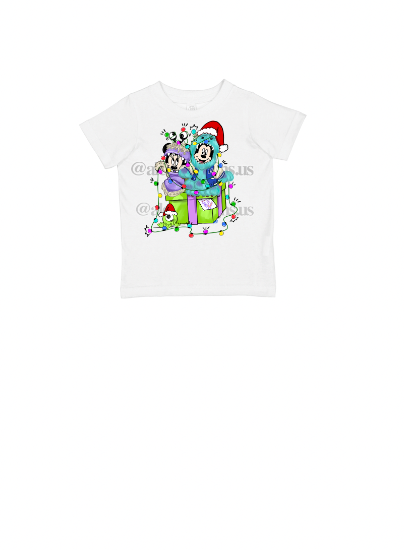 Christmas Monster's Inc Inspired Kid's Tee