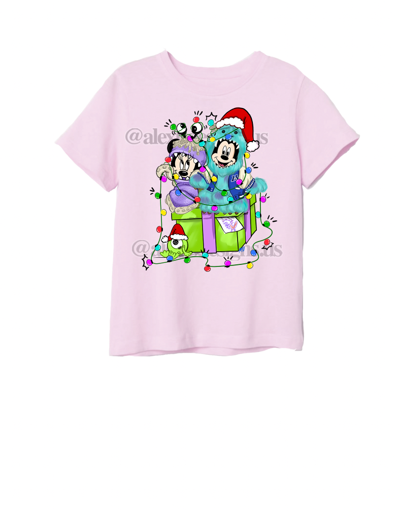 Christmas Inspired Monster's Inc. Adult Tee