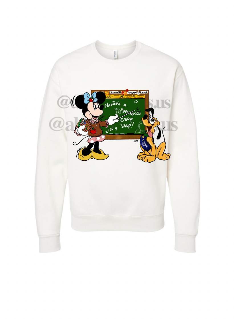 Making a difference Crewneck