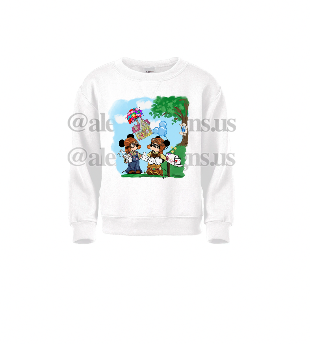 A LOVE STORY KIDS CREWNECK