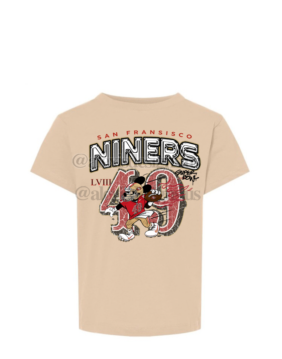 49ER SUPERBOWL INSPIRED TSHIRT
