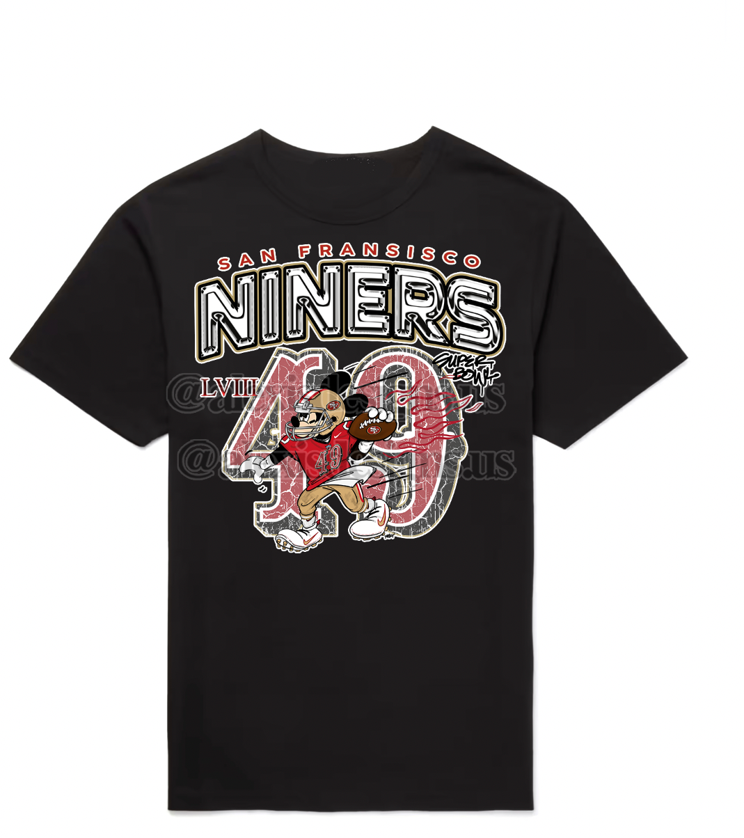 49ER SUPERBOWL INSPIRED TSHIRT