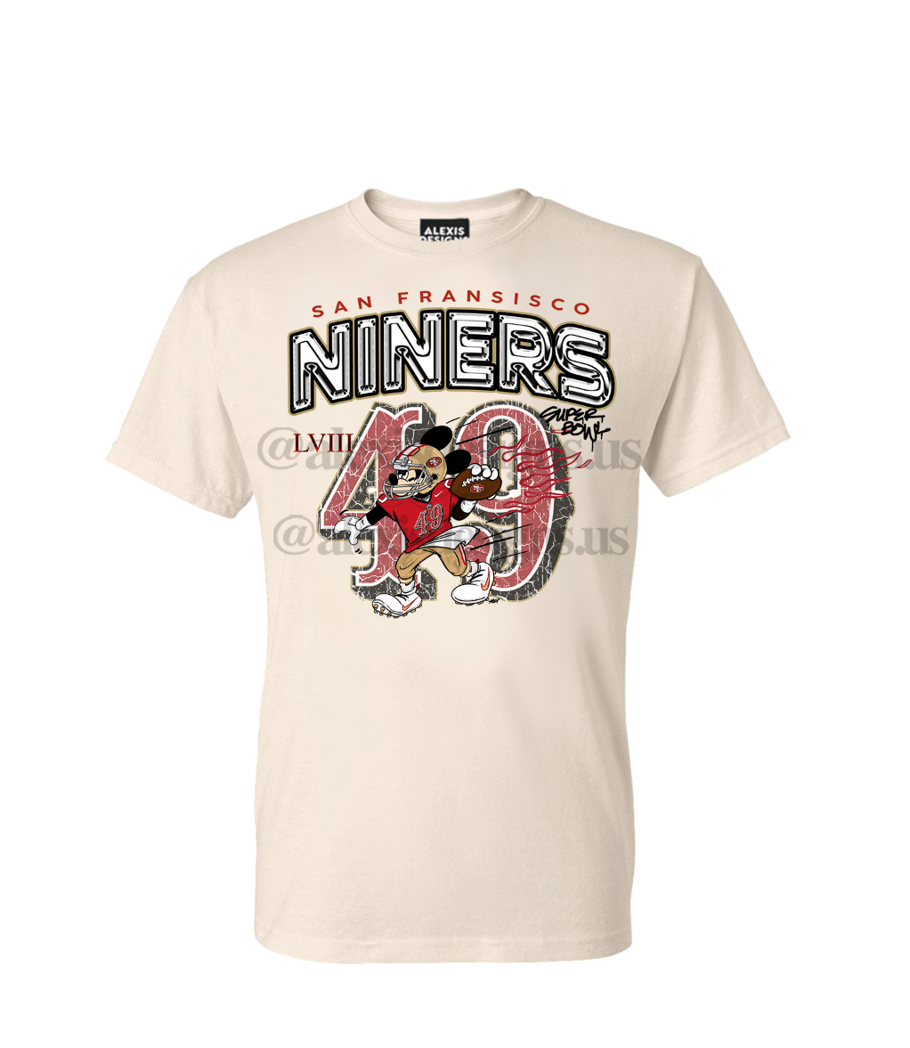 49ER SUPERBOWL INSPIRED TSHIRT