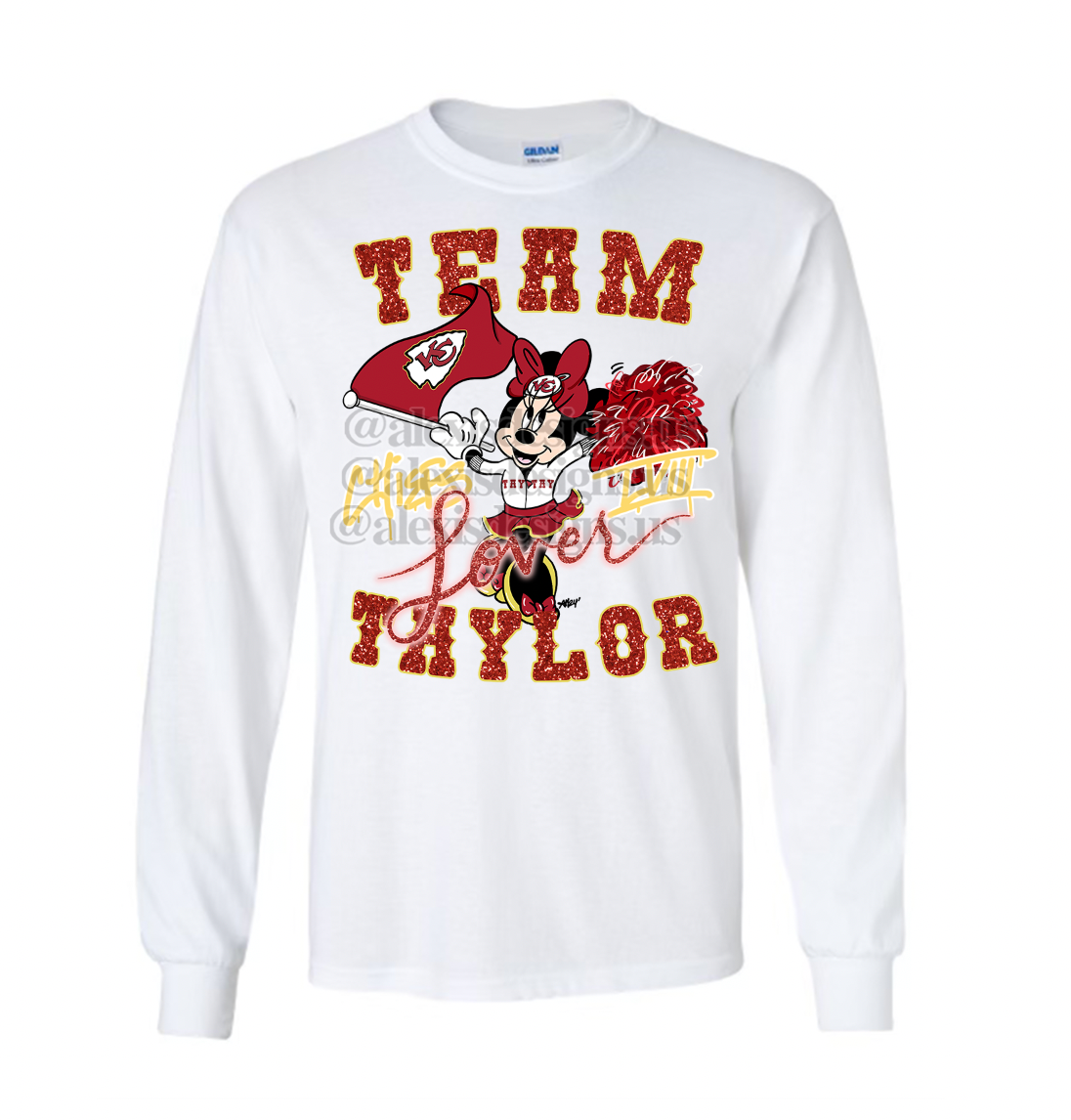 TEAM TAYLOR INSPIRED LONG SLEEVE SHIRT