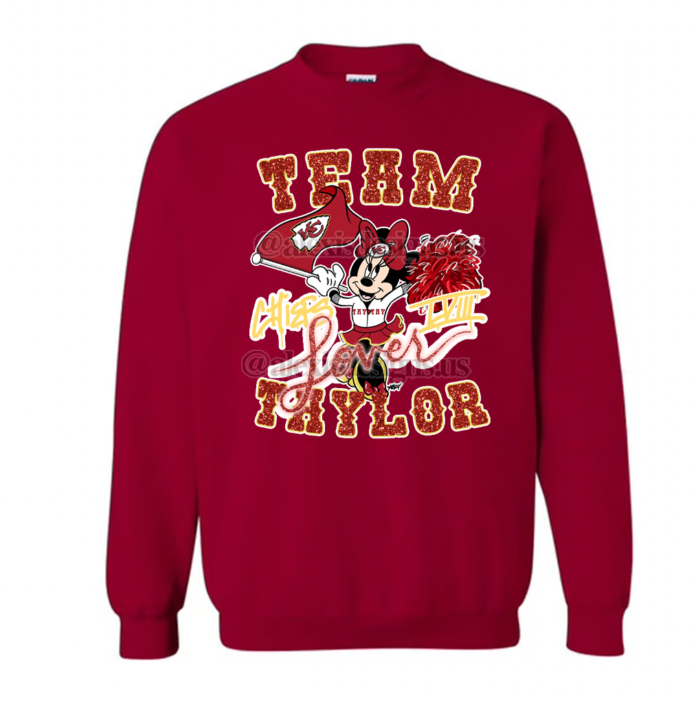 TEAM TAYLOR INSPIRED CREWNECK