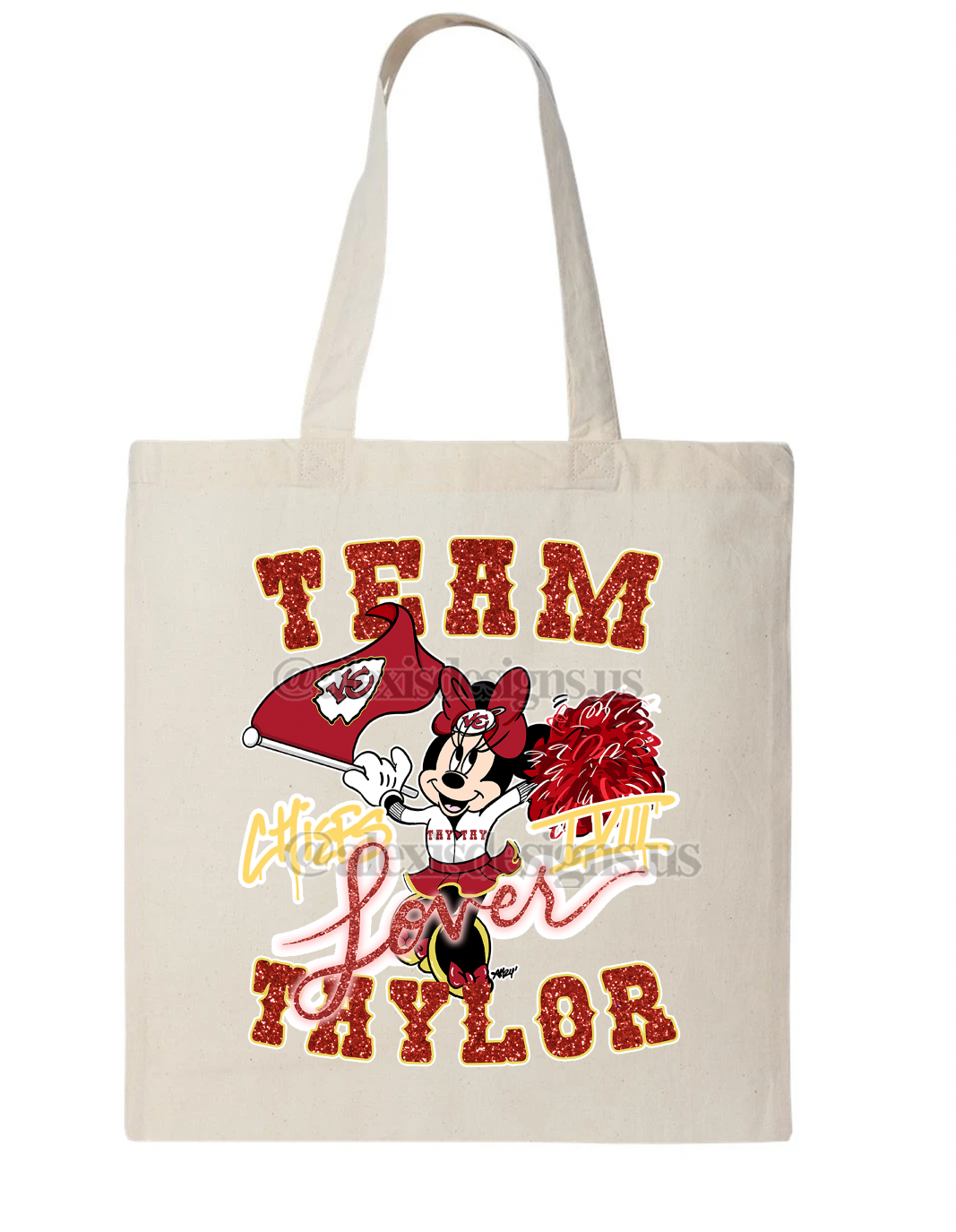 TEAM TAYLOR INSPIRED TOTE