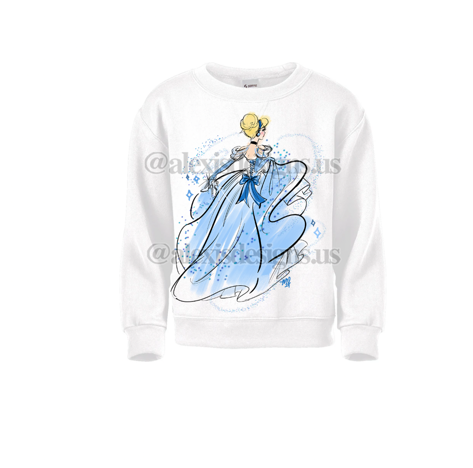 KIDS I WONT LOSE MY SLIPPER CREWNECK