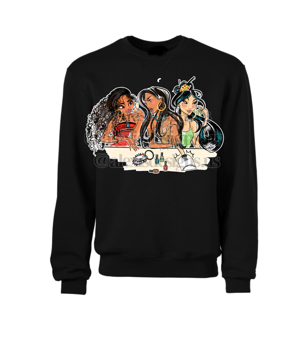 PRINCESS TREATMENT CREWNECK