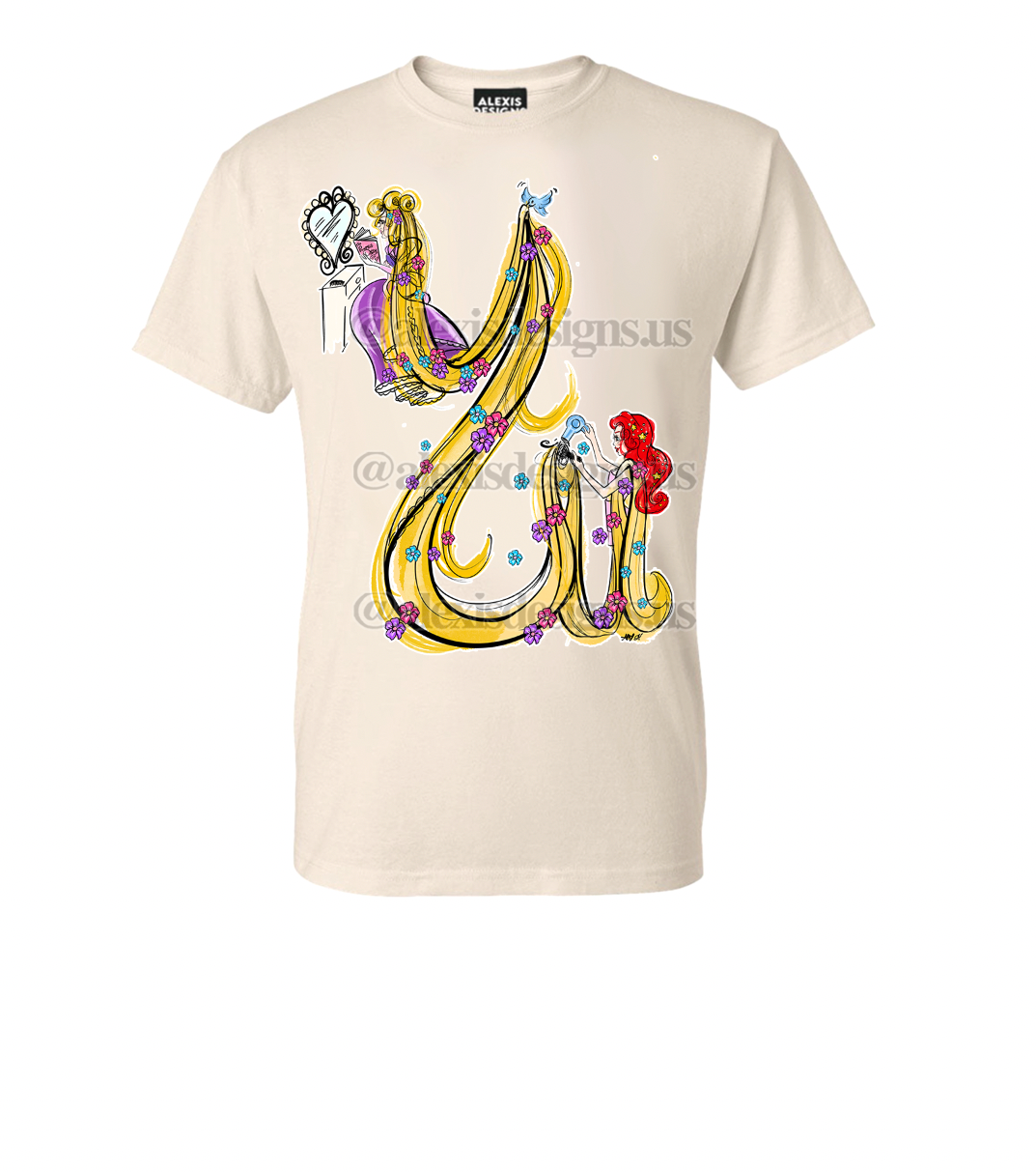 LET DOWN YOUR HAIR TSHIRT