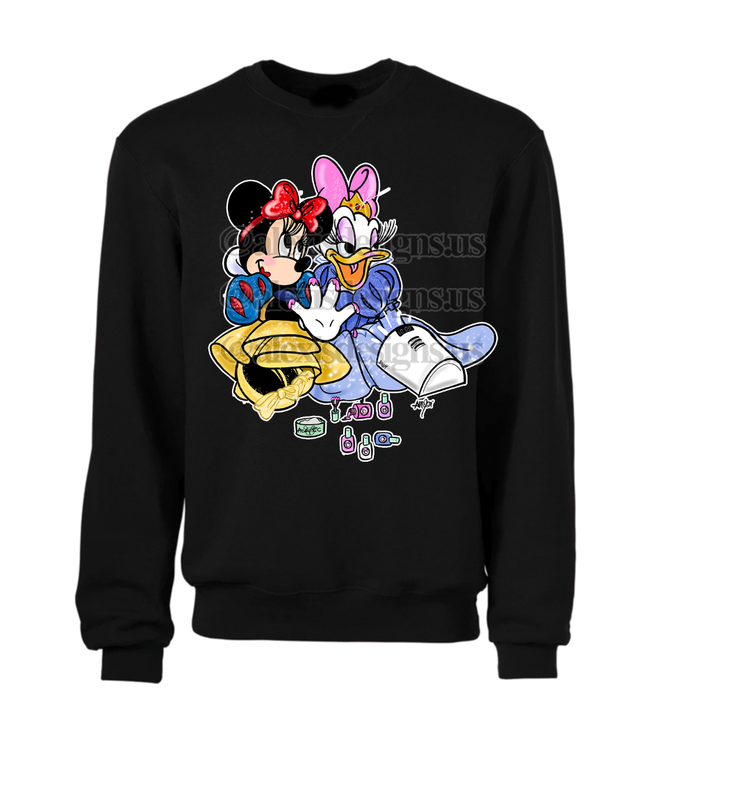 PRINCESS TIME CREWNECK