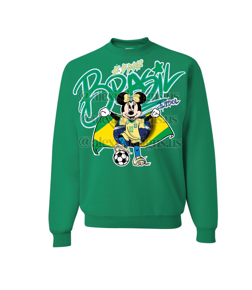 BRASIL GIRL CREWNECK