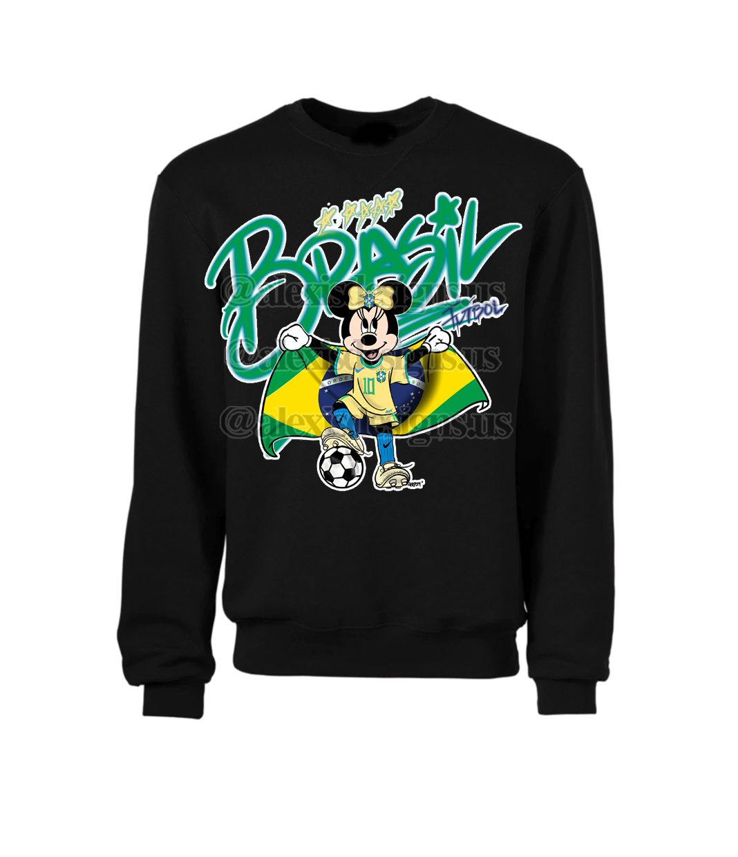BRASIL GIRL CREWNECK