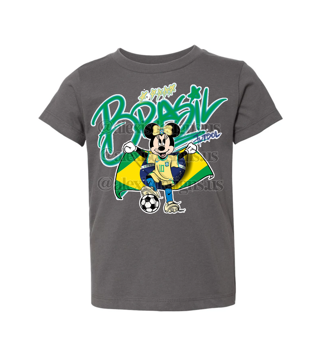 BRASIL GIRL INSPIRED TSHIRT