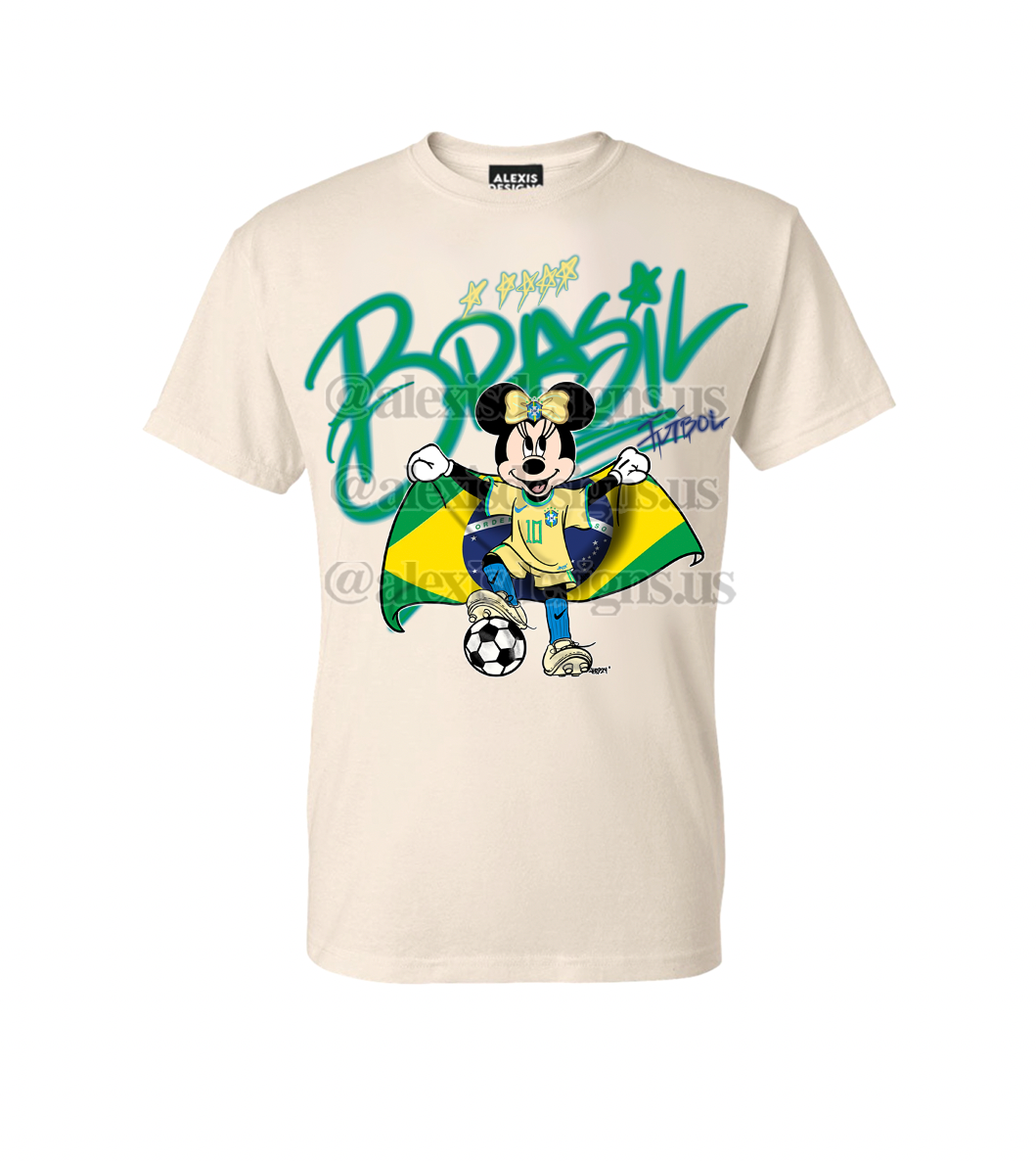 BRASIL GIRL INSPIRED TSHIRT