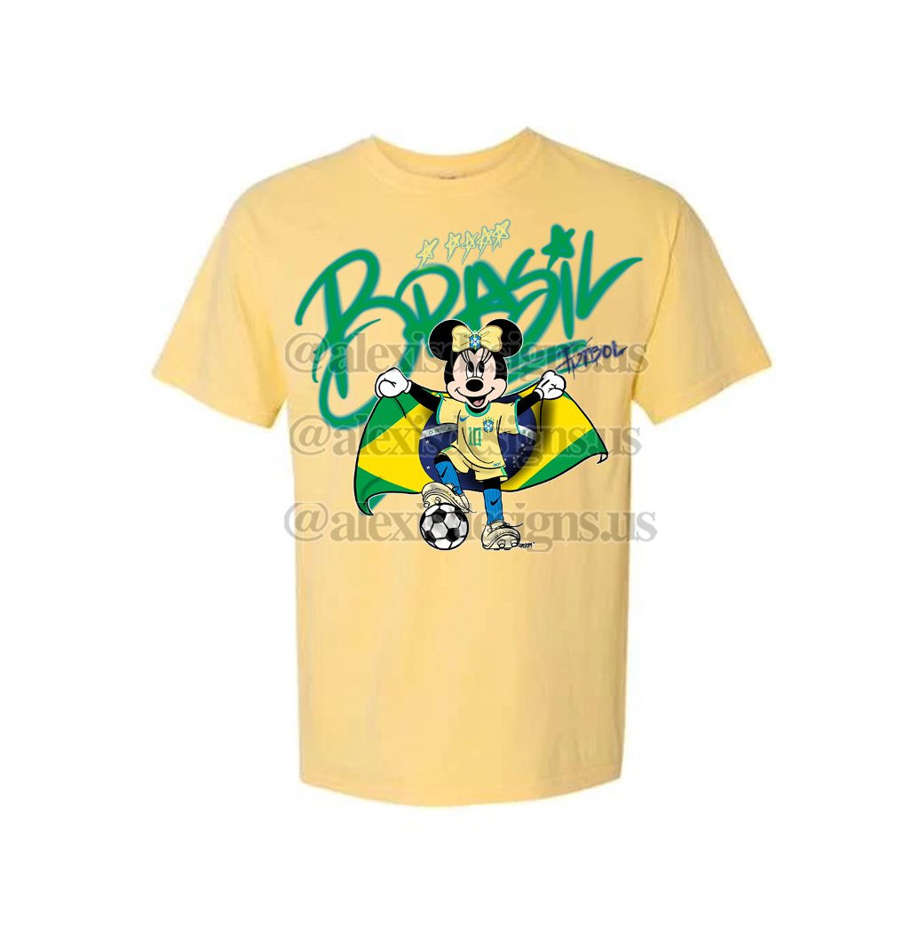 BRASIL GIRL INSPIRED TSHIRT