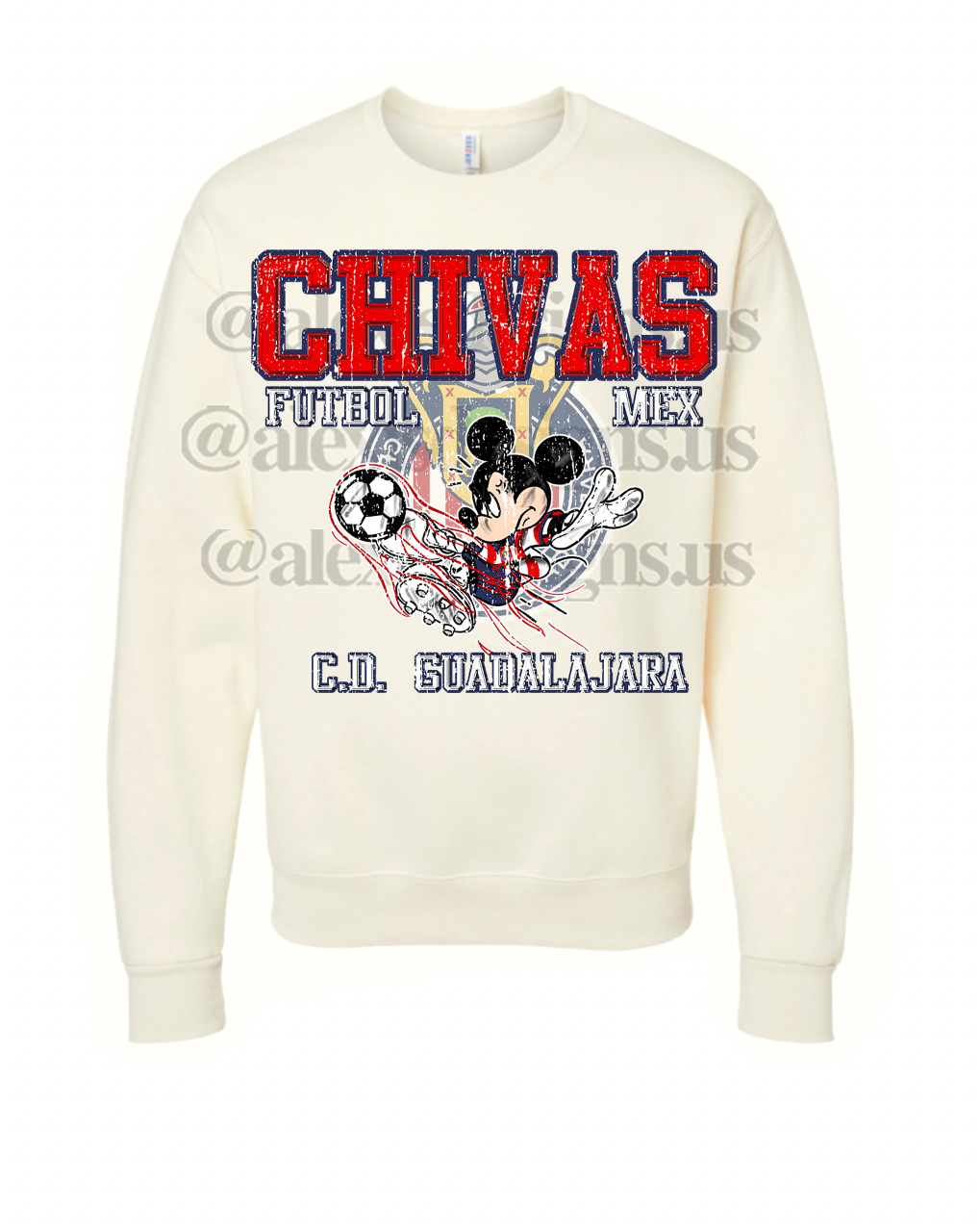 CHIVAS INSPIRED CREWNECK