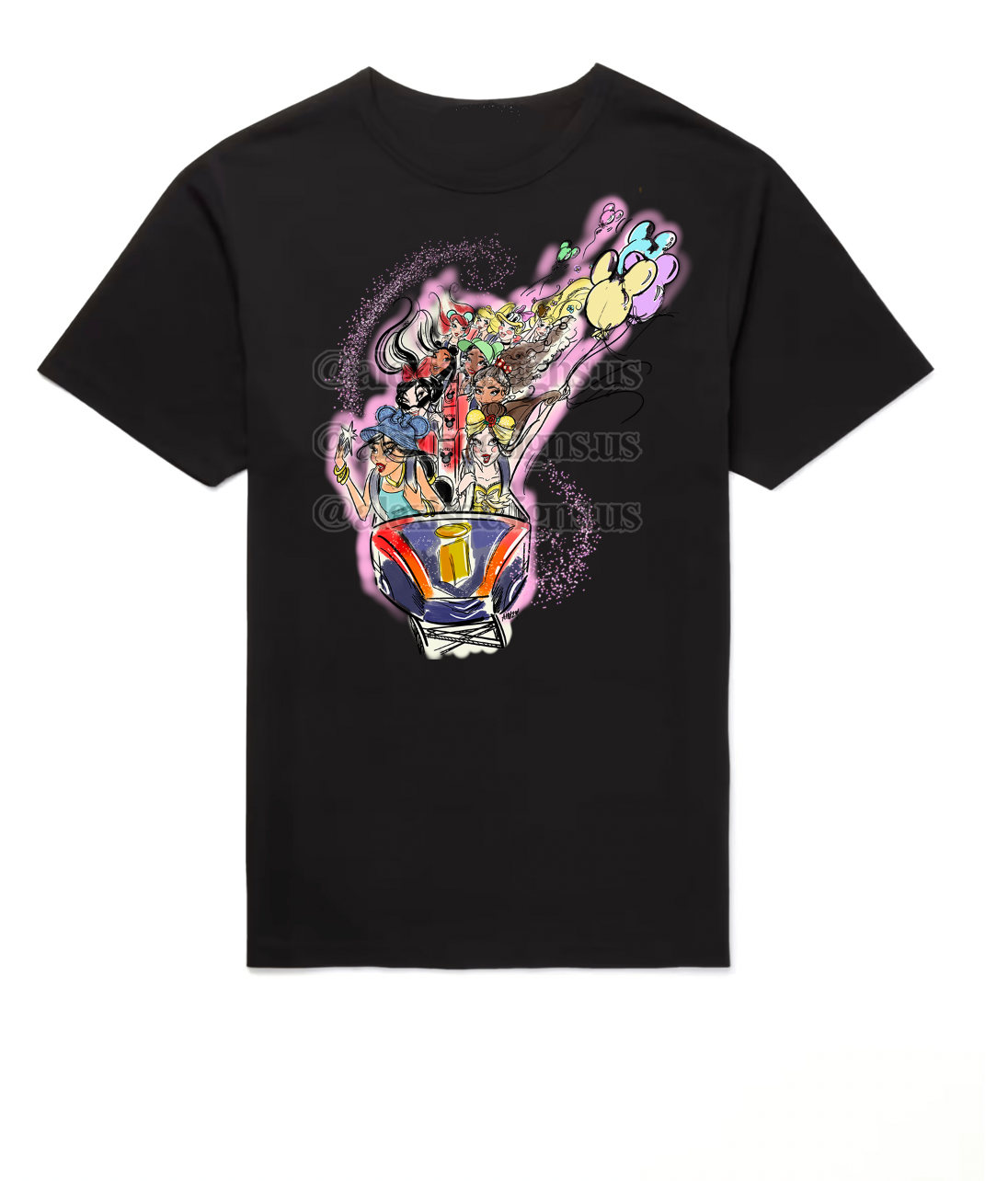 PRINCESS COASTER TSHIRT