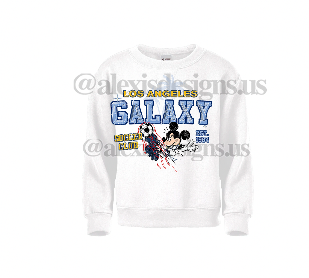 GALAXY INSPIRED KIDS CREWNECK