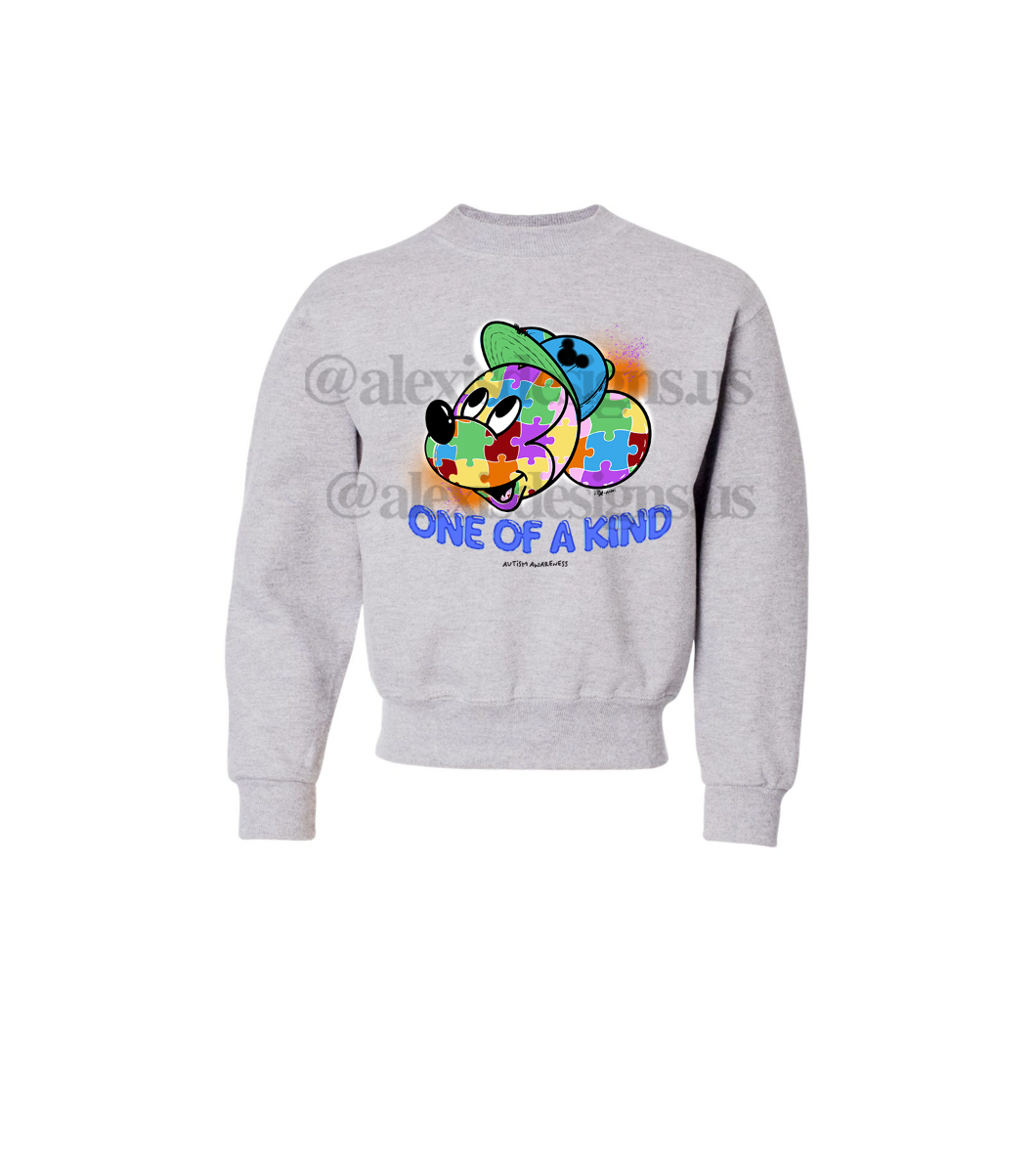 KIDS ONE OF A KIND BOY CREWNECK