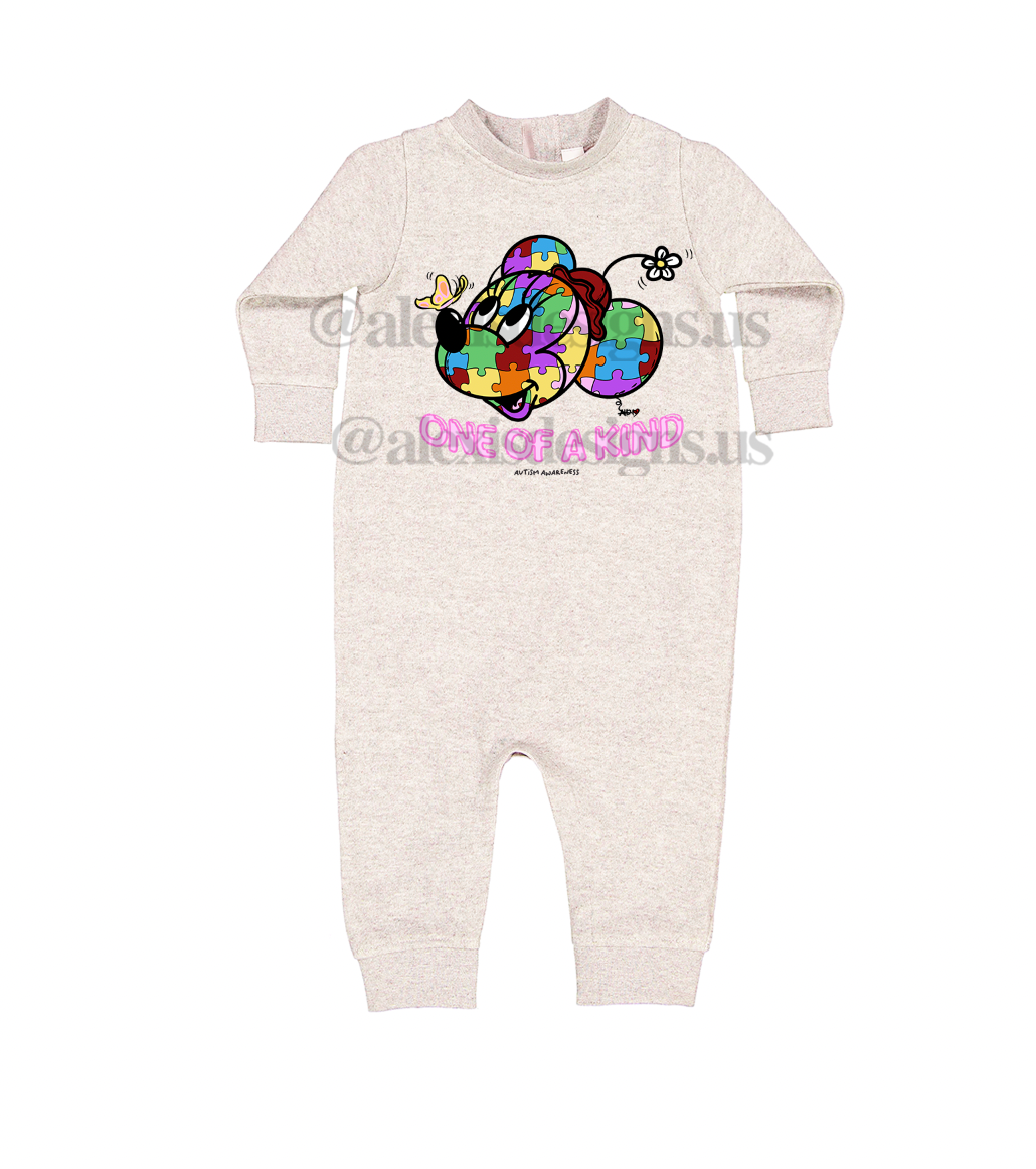 ONE OF A KIND GIRL ONESIE