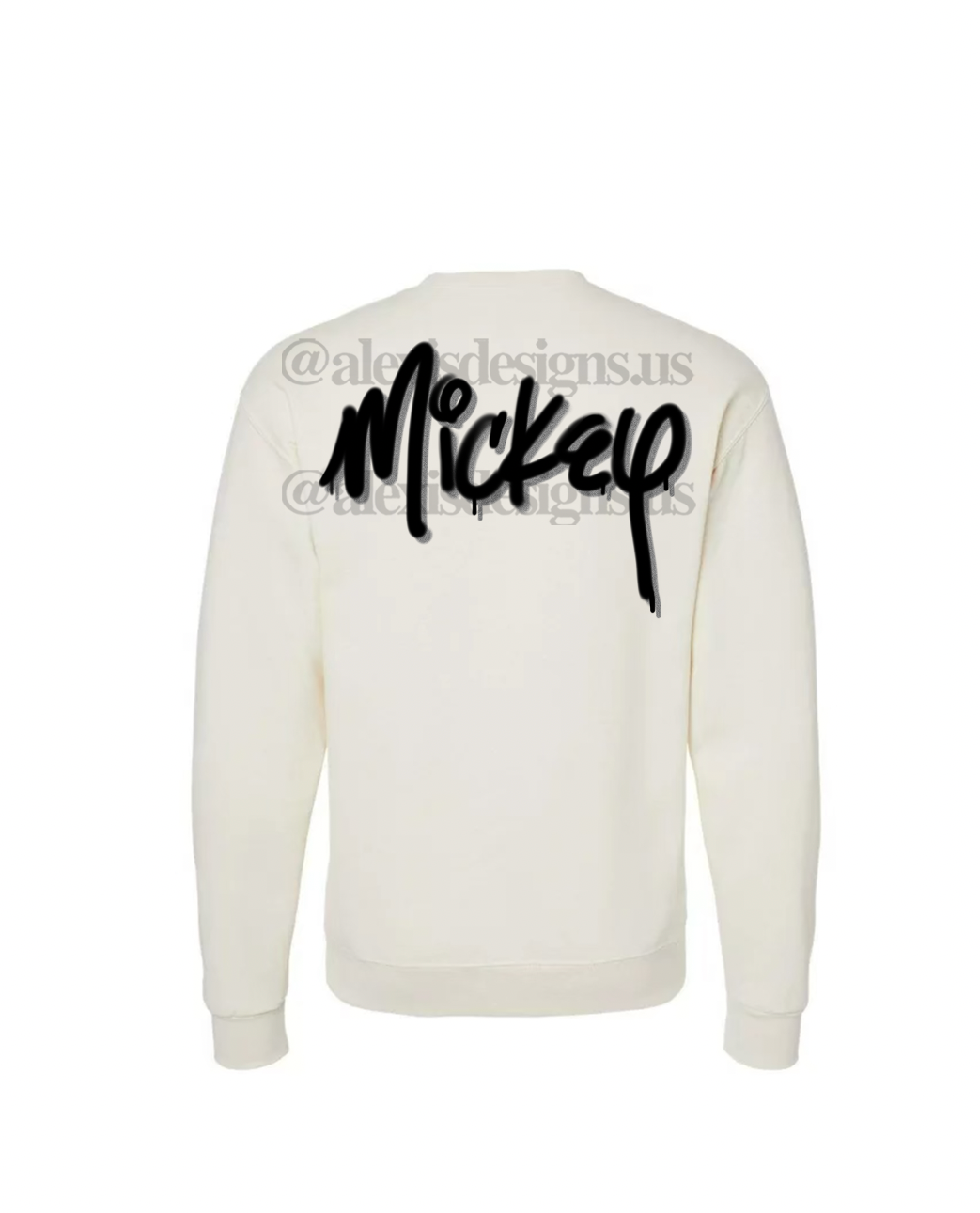 BOY MOUSE BALLOON CREWNECK