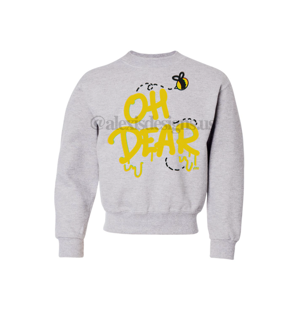 KIDS P BEAR BALLOON CREWNECK