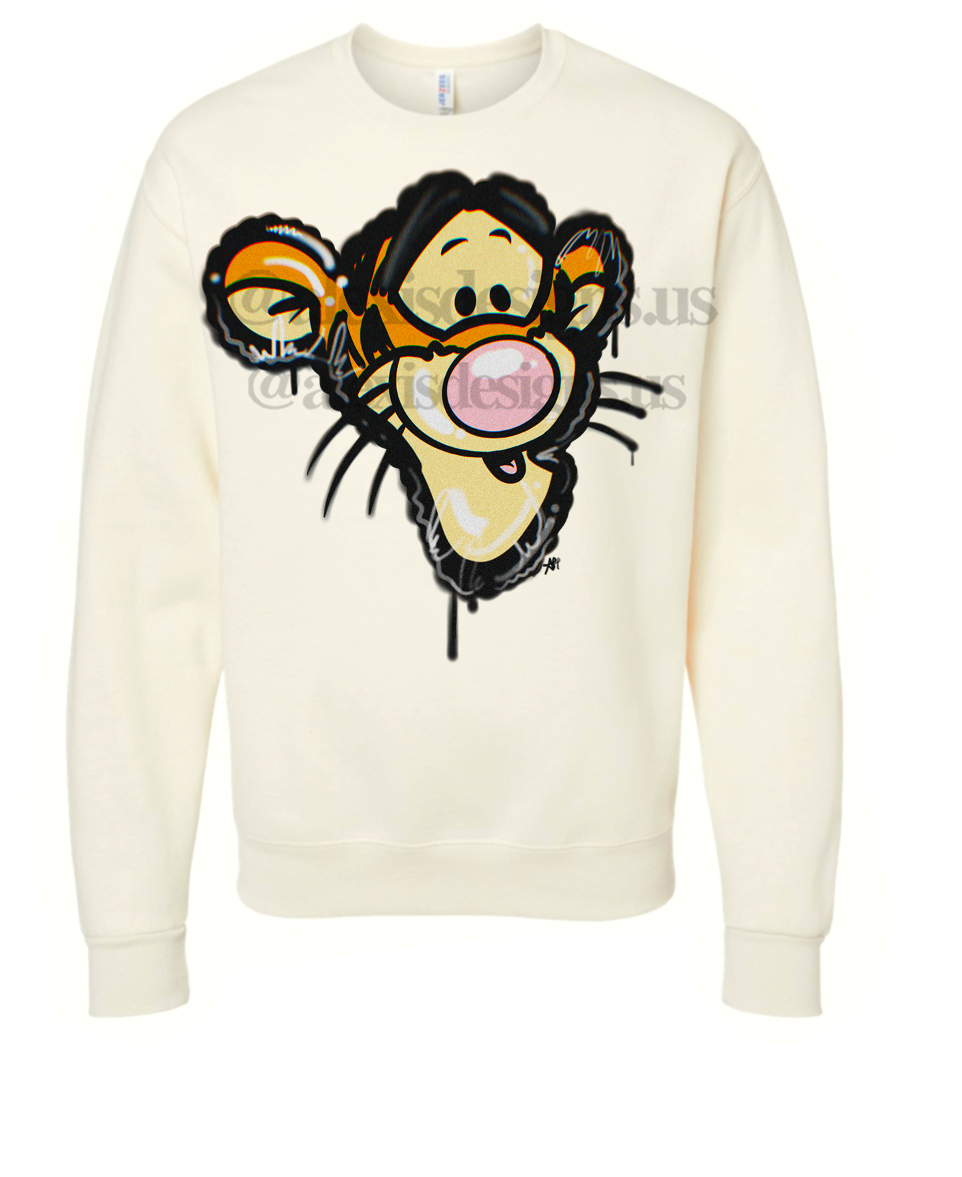 TIGER BALLOON CREWNECK