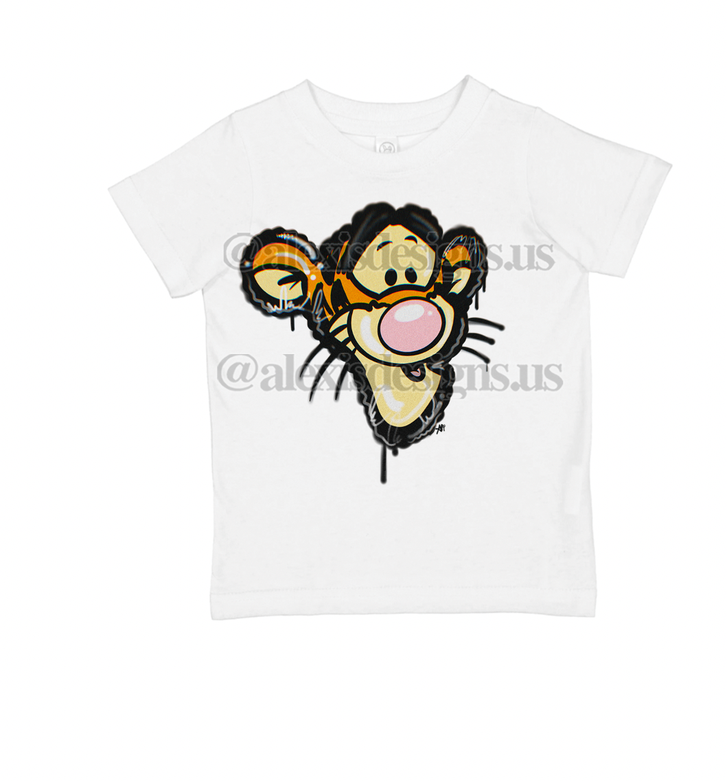 KIDS TIGER BALLOON TEE