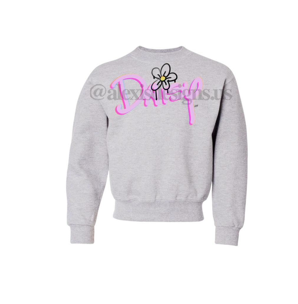 KIDS DDUCK GIRL BALLOON CREWNECK
