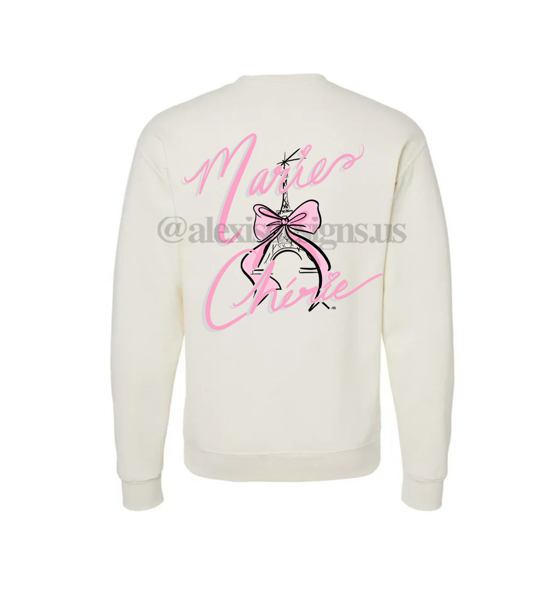 MARIE BALLOON CREWNECK