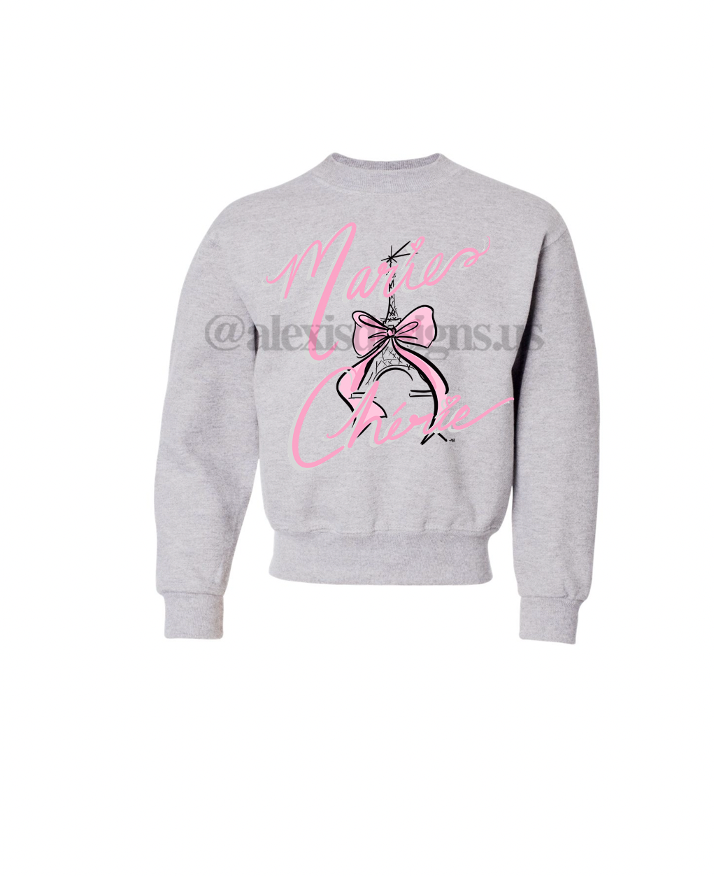 KIDS MARIE BALLOON CREWNECK