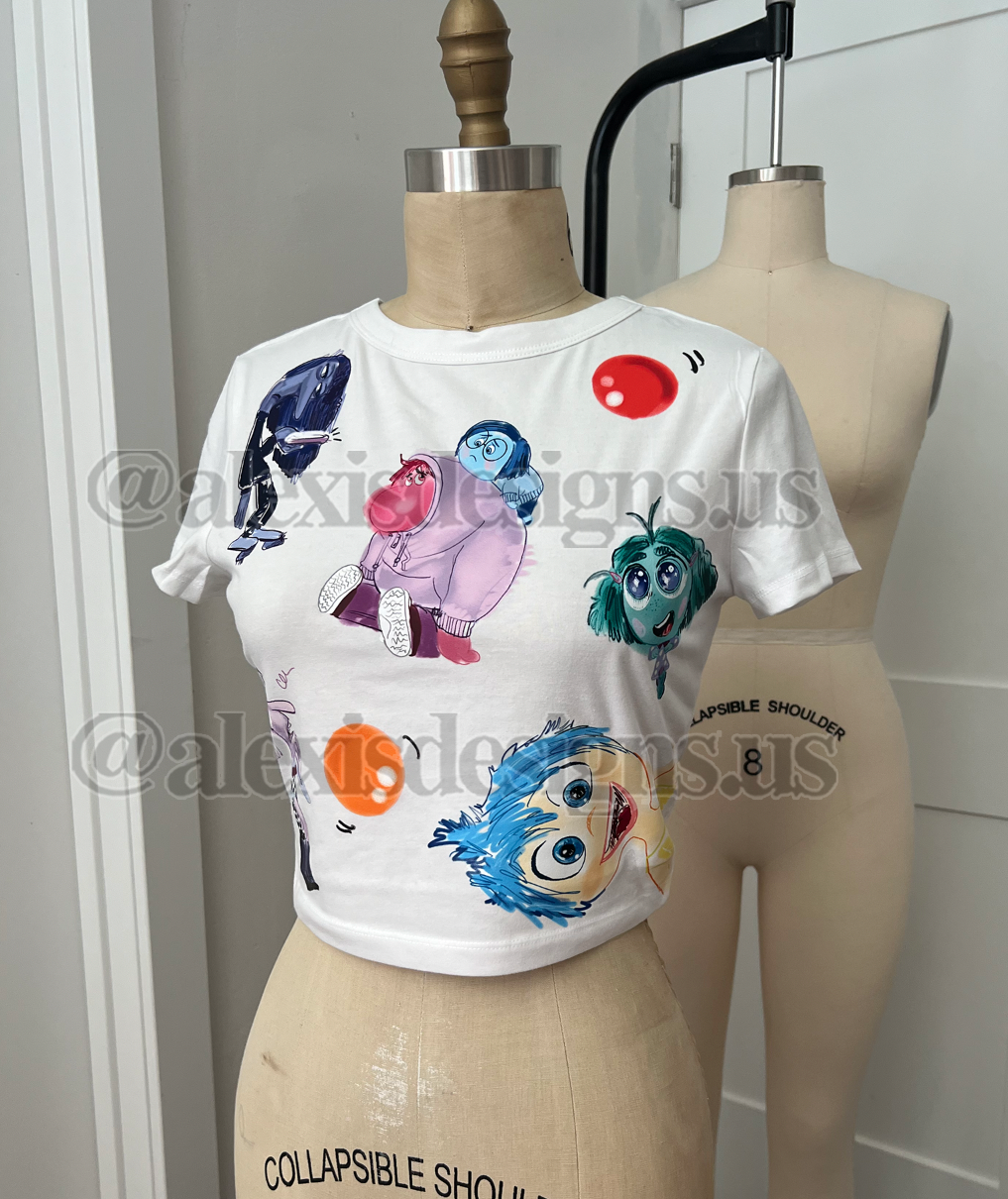 CROPPED FRIENDS FOREVER TSHIRT