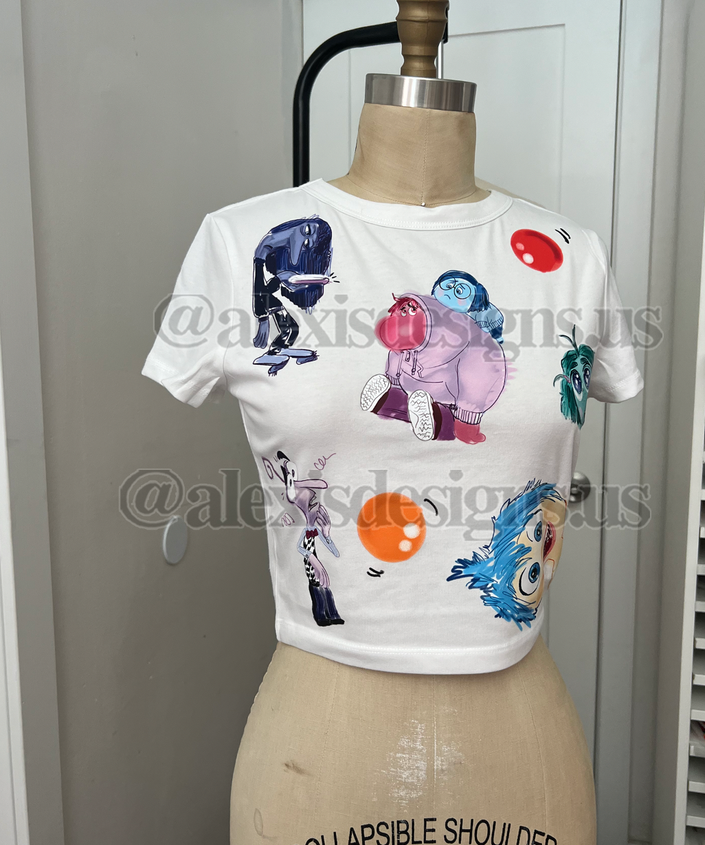 CROPPED FRIENDS FOREVER TSHIRT