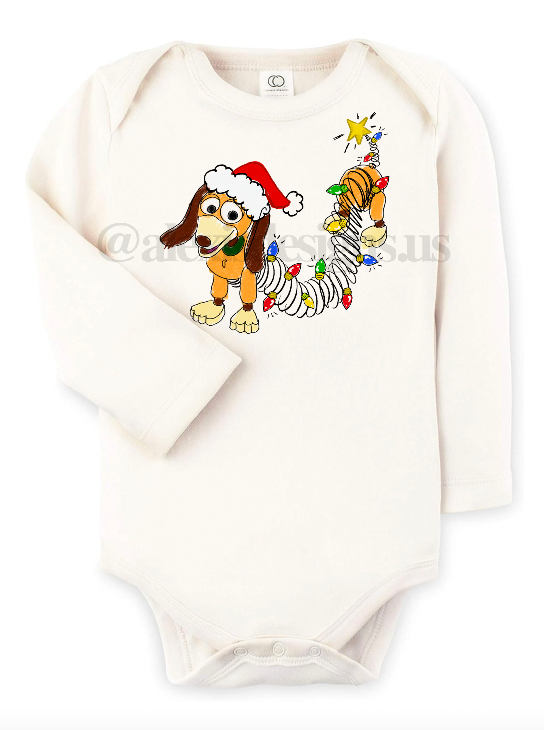 A SLINKY CHRISTMAS ONESIE