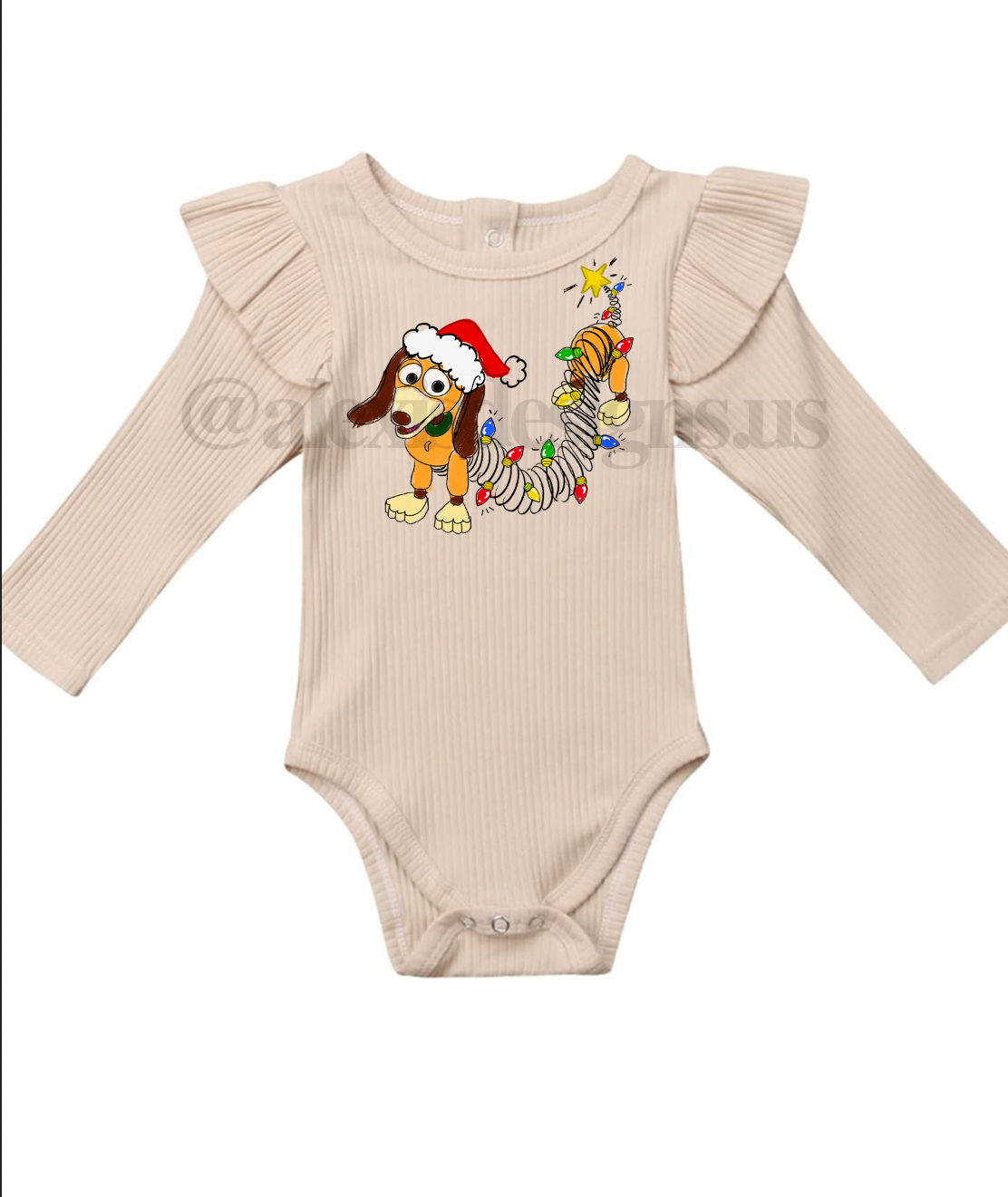A SLINKY CHRISTMAS ONESIE
