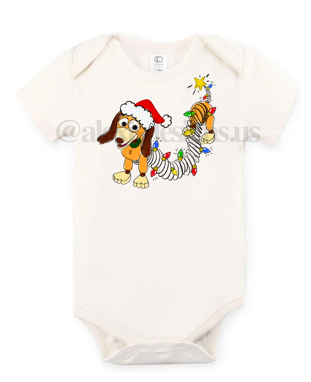 A SLINKY CHRISTMAS ONESIE