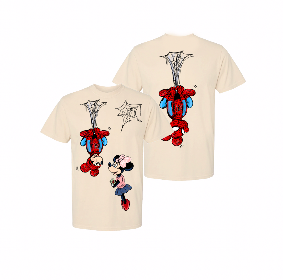 CAUGHT IN A WEB T SHIRT