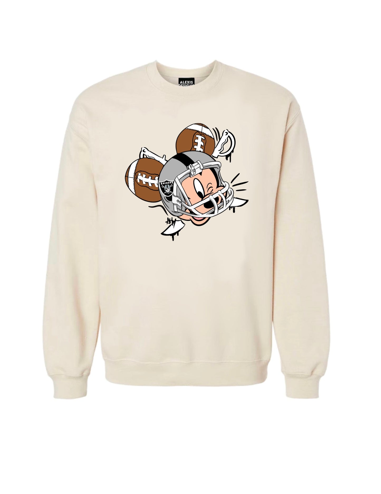 LV RAIDRS HELMET INSPIRED CREWNECK