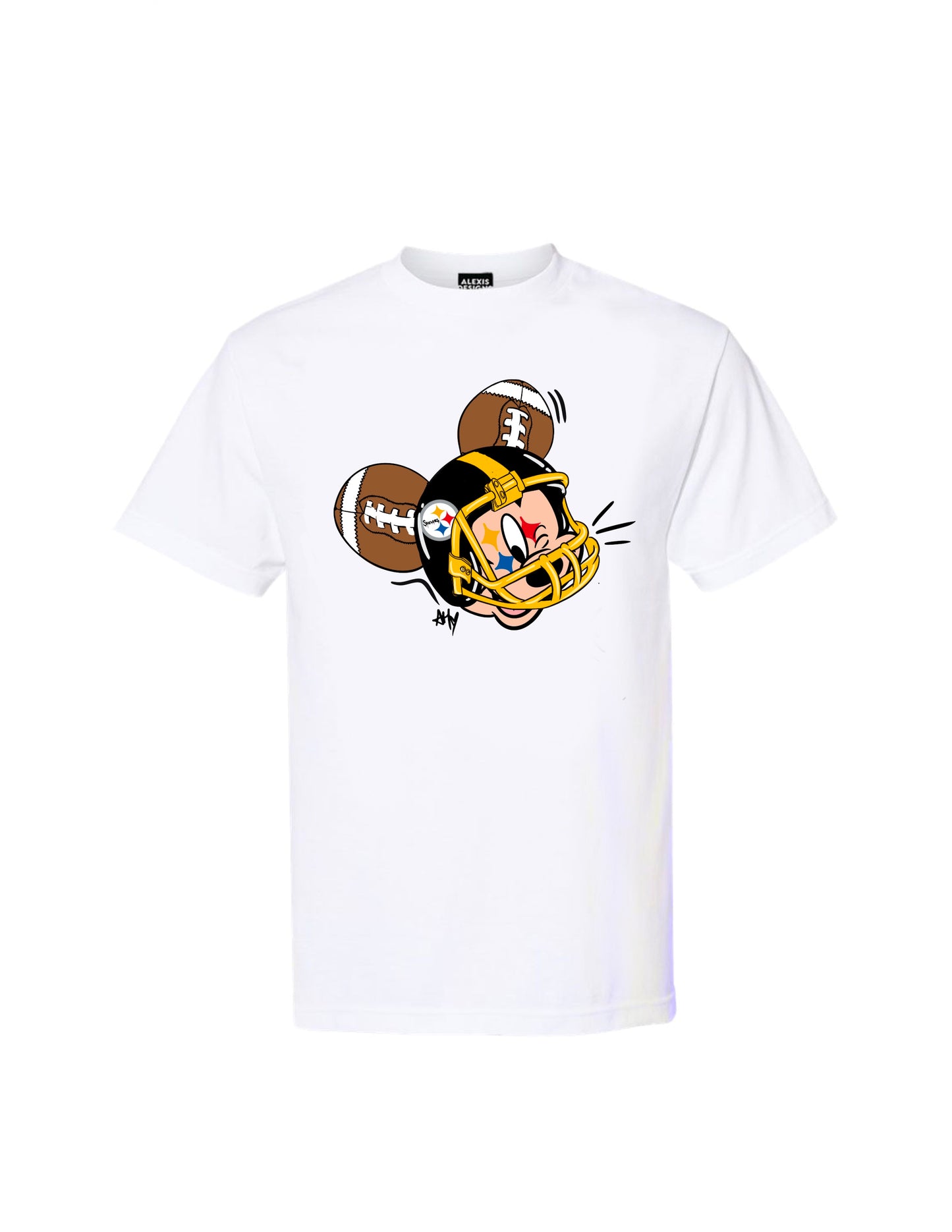 PGH STEELRS HELMET INSPIRED T-SHIRT
