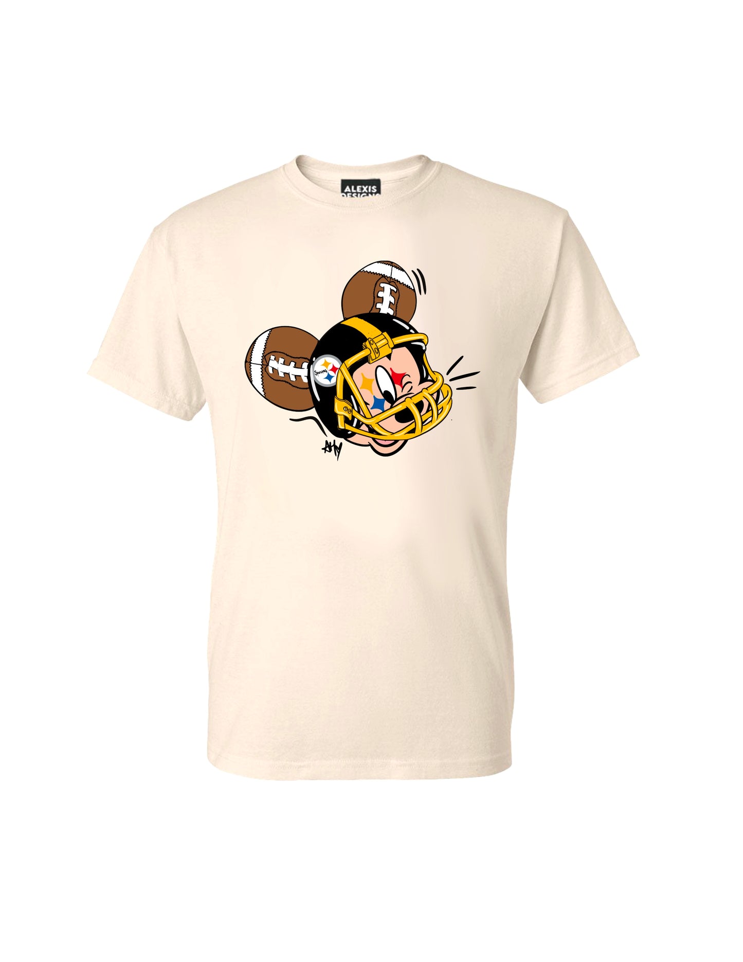 PGH STEELRS HELMET INSPIRED T-SHIRT