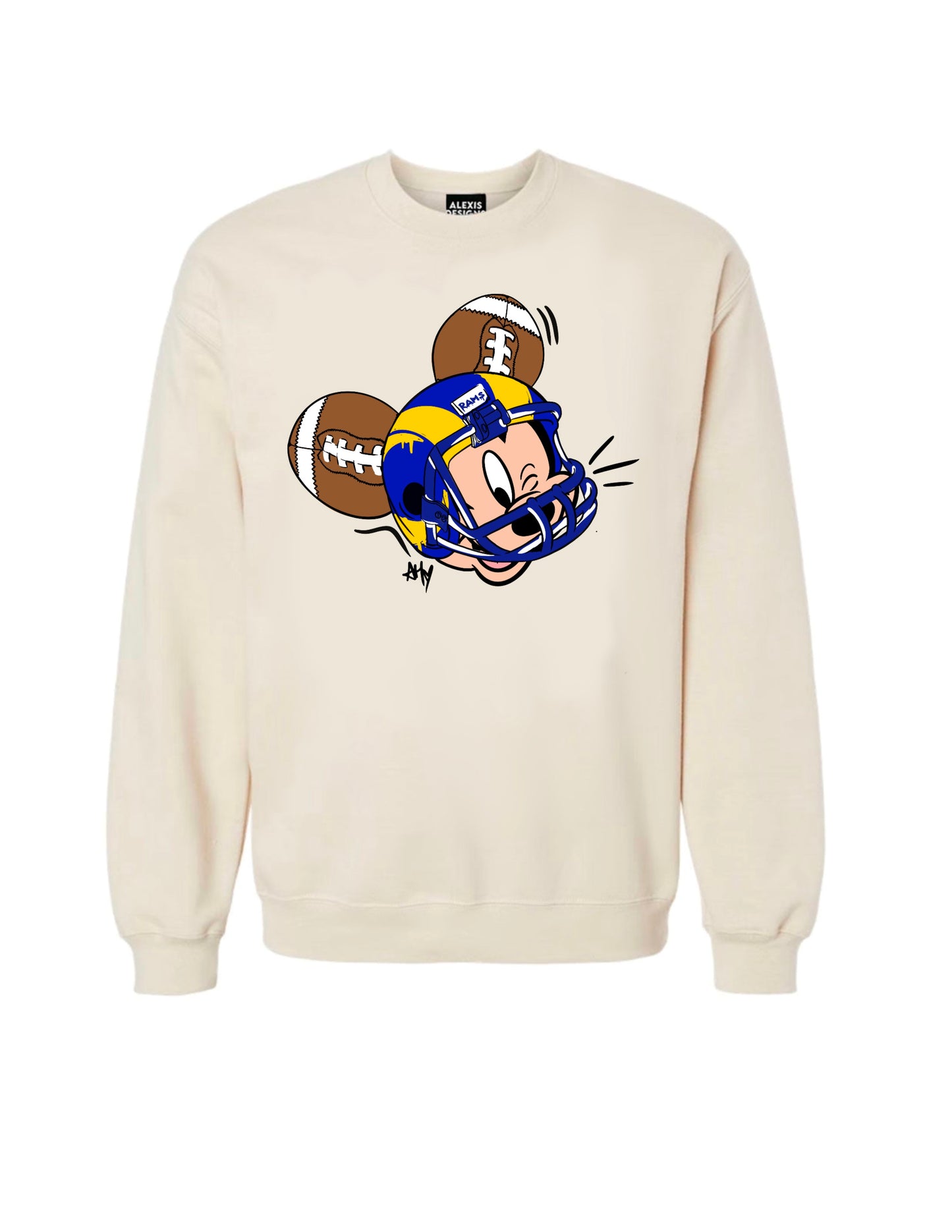LA RAM-S INSPIRED CREWNECK