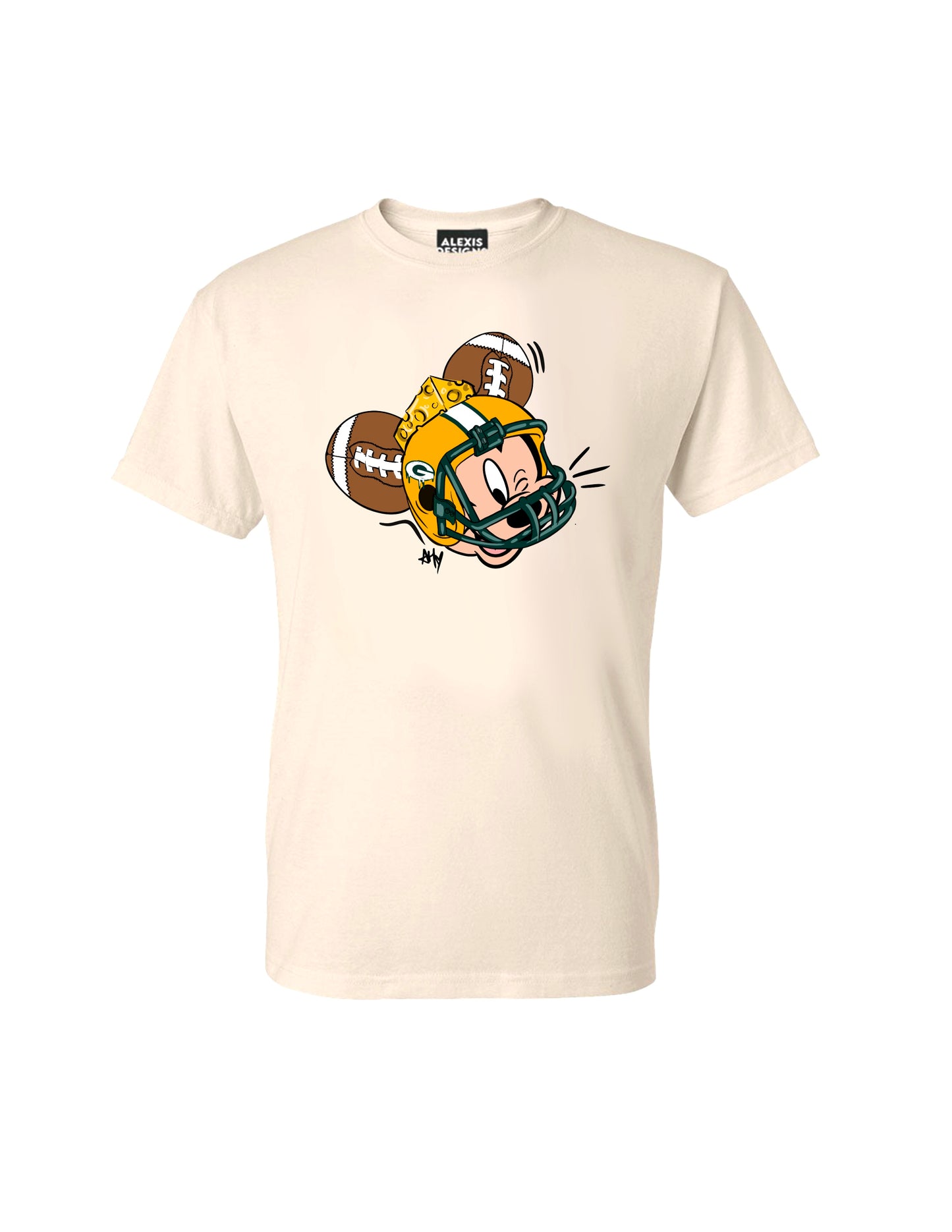PACKERS HELMET INSPIRED T-SHIRT