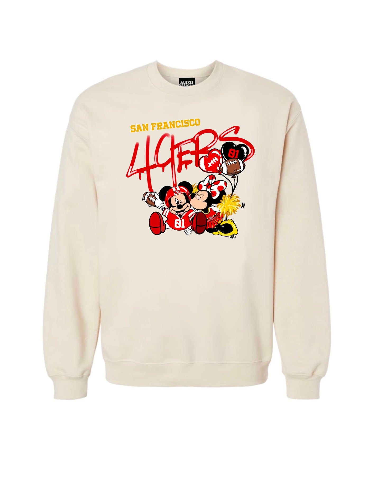 NINE-R GRAFFITI CREWNECK