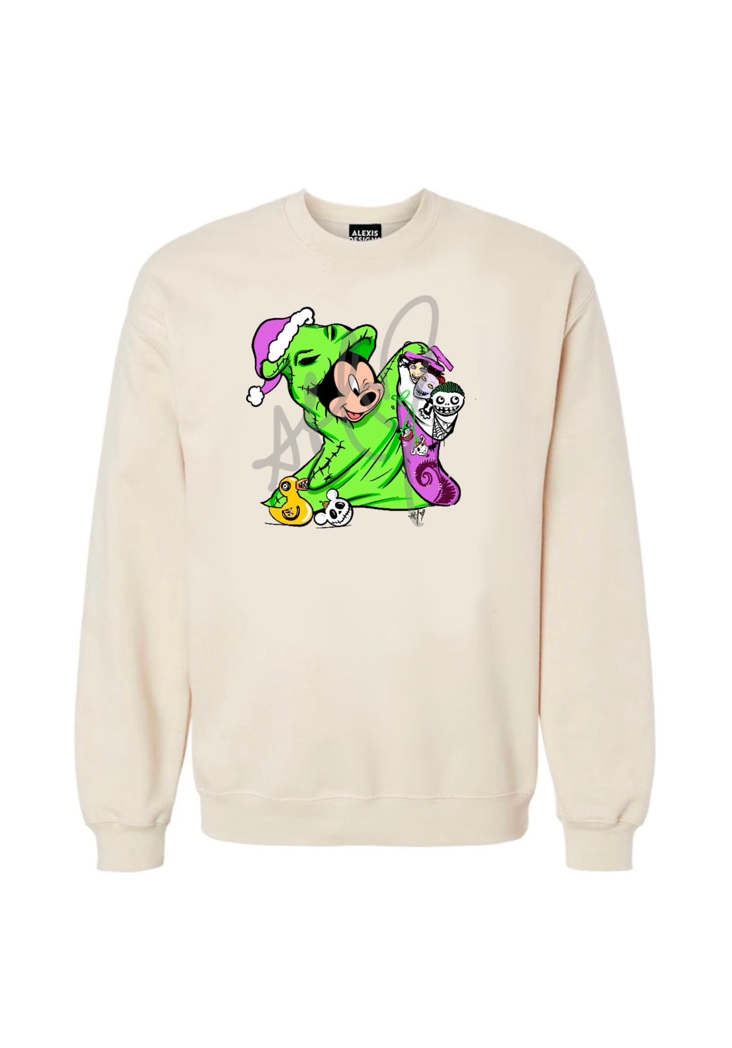 Nightmare Before Christmas INSPIRED CREWNECK