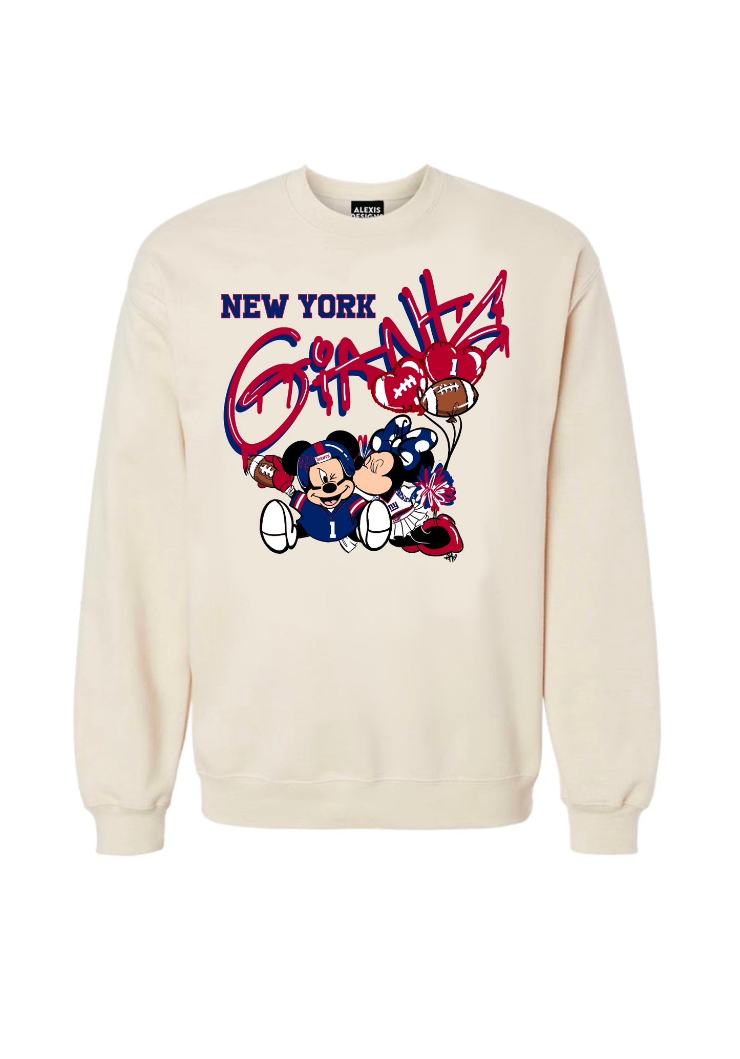 NY GNTS GRAFFITI INSPIRED CREWNECK