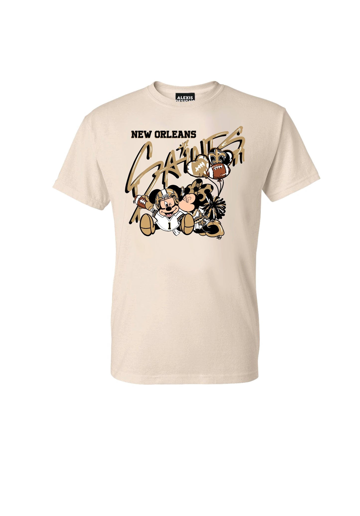 SAINTS GRAFFITI INSPIRED T-SHIRT